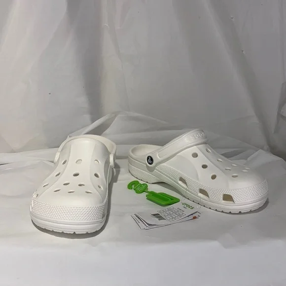 CROCS Shoes Men Baya Crocs White Size Mens Womens 12 Nwt